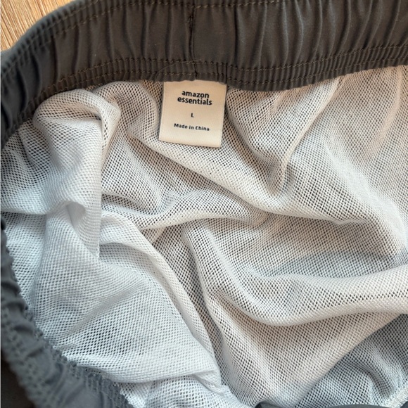 Amazon Essentials Swim Trunks Men’s Gray - Size Large - Picture 3 of 3